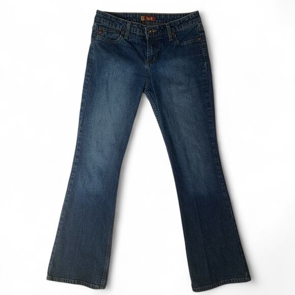Vintage Y2K L.e.i Women’s Bootcut Jeans-Size 9-Medium Wash - Picture 1 of 14